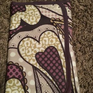 Thirty one trifold note pad with zipper pouch